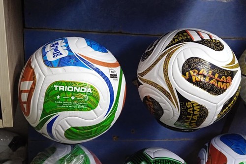 Coppia palloni calcio - da,
