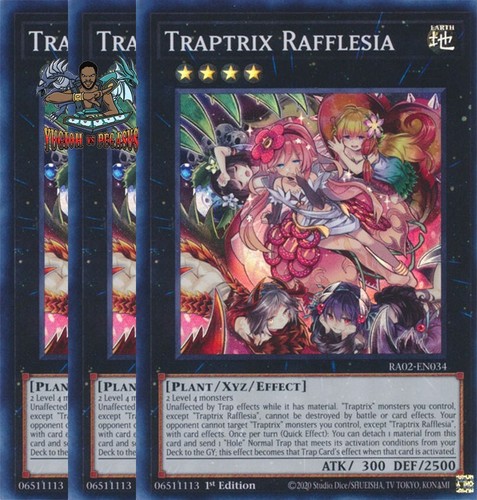 Yugioh traptrix rafflesia - yugioh!,