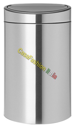Pattumiera touch new - new, inox