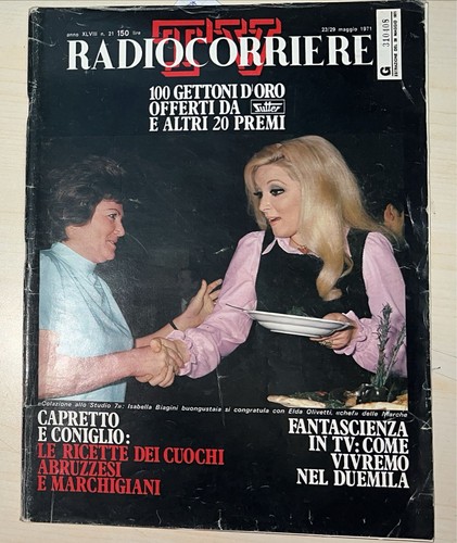 Radiocorriere 1971 21 - 1971, n.21
