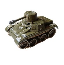 *HH* Modellino Vintage Gama Tank Carro Armato Panzer Giocattolo Gioco Latta Toy 