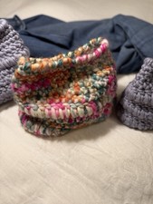 Borsa In Morbida Lana Realizzata A Mano Lavorazione Uncinetto 