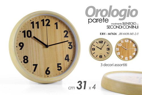 Orologio parete tondo - parete,