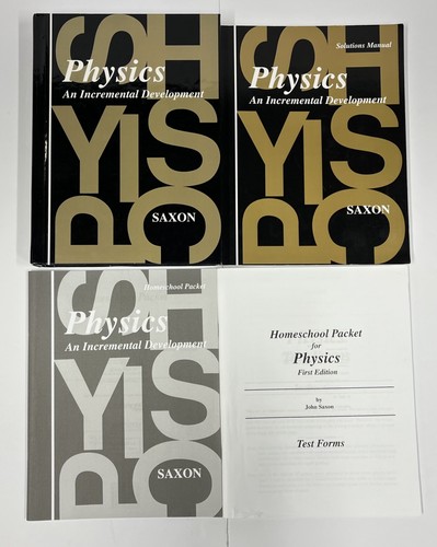 Saxon physics set textbook - physics,