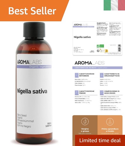 Olio vegetale nigella 100ml - olio,