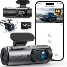 Dash Cam Auto 4K Doppia WiFi