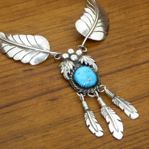 Collana navajo argento - in,