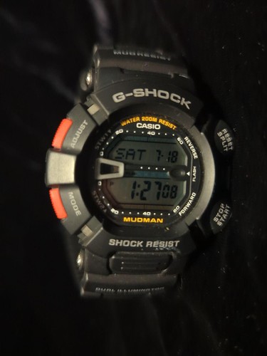 Casio shock 9000 - casio,, mudman