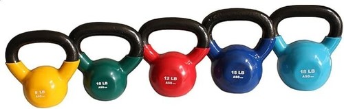 Set kettlebell vinile - di,