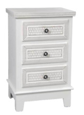 COMODINO 3 CASSETTI SHABBY