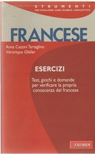 LIBRO FRANCESE ESERCIZI TEST GIOCHI E DOMANDE TARGAGLINO GFELLER 2013 PAG.316 CF