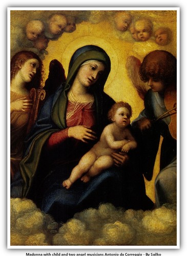 Madonna con bambino - , due