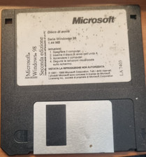 ? Windows 98 SE - Disco di avvio originale per PC vintage Boot Disk