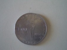 MONETA 100 LIRE CITTA' DEL