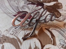 ALFA ROMEO SPIDER SCRITTA LOGO