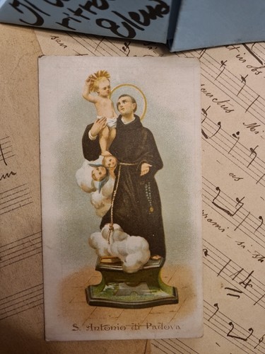 Santino holy card - holy,