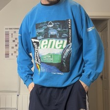 Felpa Benetton F1 vintage anni