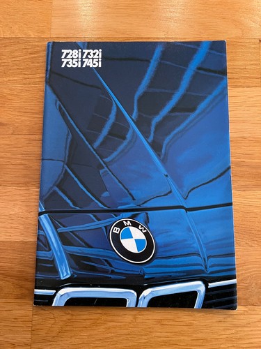 Brochure bmw serie - (e23), =