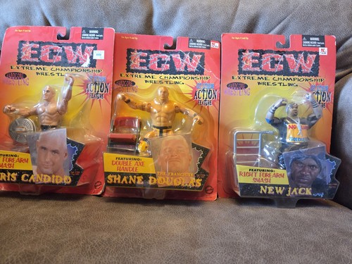 Action figure ecw extreme - action,