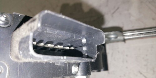 Cremagliera anteriore sinistra - cremagliera,