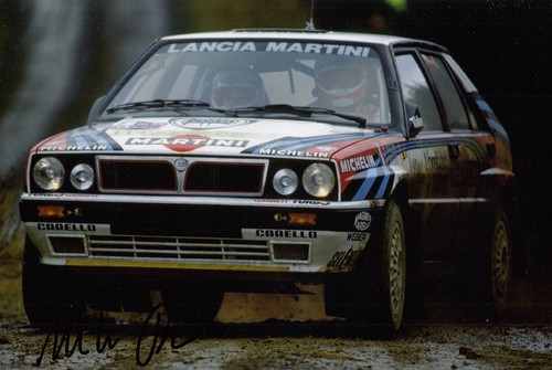 Autografo miki biasion - miki, firmato