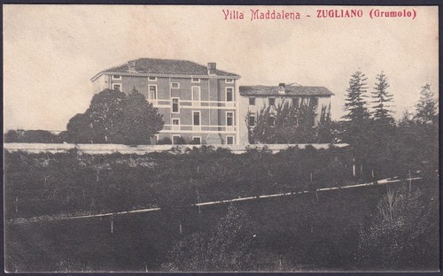 Cartolina zugliano villa - -,
