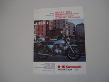 advertising Pubblicità 1979 MOTO KAWASAKI Z350 Z 350 I
