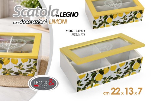 Scatola cofanetto porta