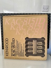 Kenwood KAC-8151D Amplificatore Auto 1000W 2 Canali Mono Sub Amp Old School Vintage
