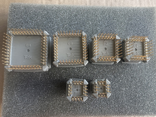 Tektronix plcc quad clip - quad, set