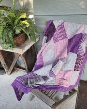 NUOVA Coperta Afgano Maglia