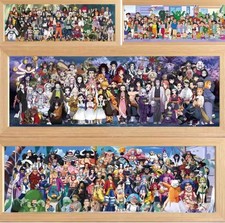 Pokemon Gruppo 3D Shadow Box Cornice Espositore Art Deco Parete Pikachu Ash Team