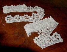 Pizzo all’uncinetto 2 pezzi