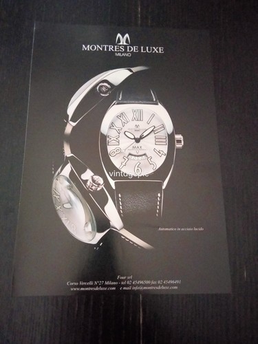 Montres luxe milano - luxe,