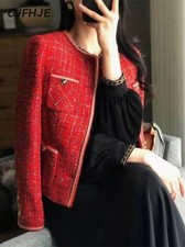 Blazer donna elegante rosso