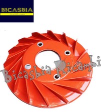 7743 - VENTOLA VOLANO STATORE PLASTICA ROSSA VESPA 150 SPRINT GL VBA1T VBA2T