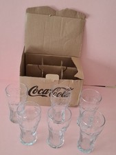 NUOVO Set 6 Bicchieri Coca