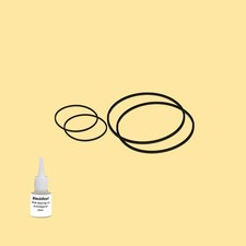 Cinghia Olio = Kit 5 per Aiwa