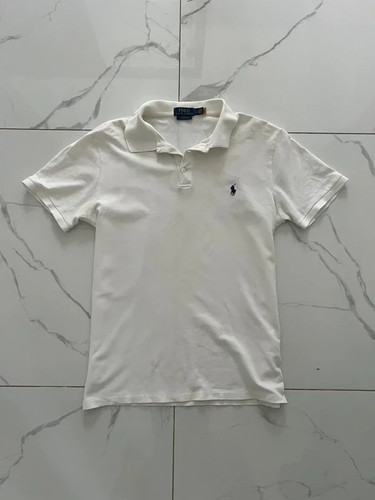 Polo classica bianca ralph - classica,