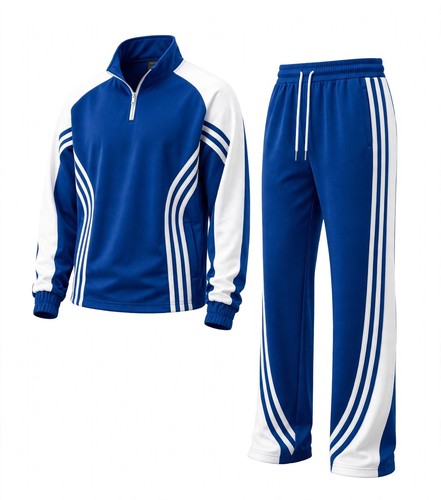 Set tuta uomo blu - royal, mezza