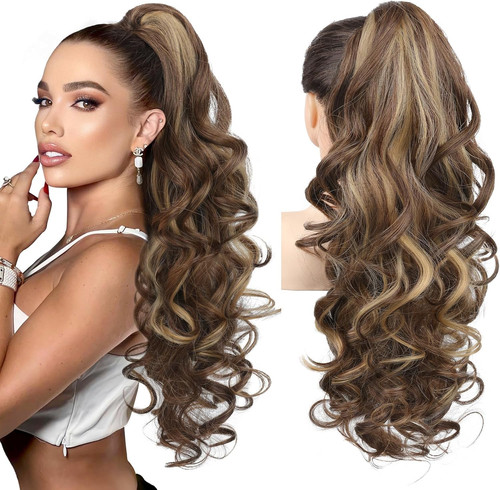 Estensione per capelli coda - a,