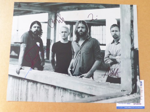 Foo fighters autografo firmato - autografo,