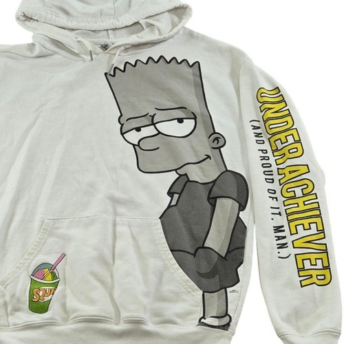 Felpa con cappuccio bart - felpa,