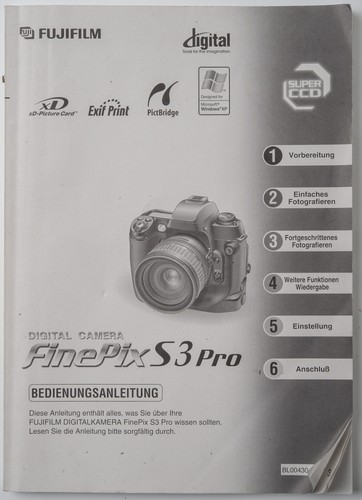 Manuale istruzioni fujifilm - manuale, di