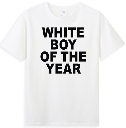 Shirt uomo bianco ragazzo - t-shirt,