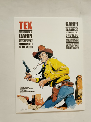 Cartolina promo card asta - cartolina,
