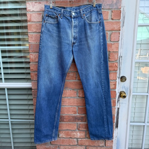 Vintage levis 501 blue - vintage,