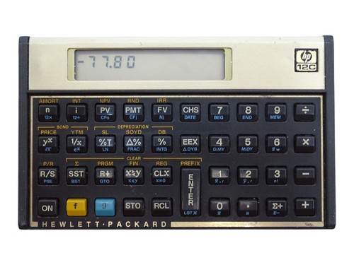 Calcolatrice hp 12c - ⭐,