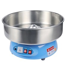 PartyHut Macchina per Caramelle Compatta Commerciale Cotone Party Candy Floss Maker Blu