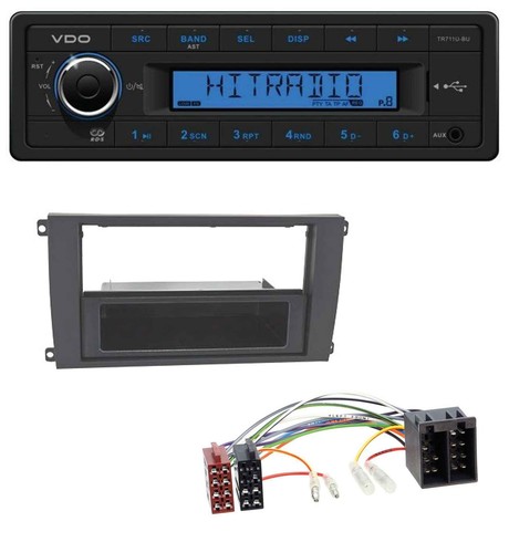 Autoradio usb vdo aux 1din - aux,